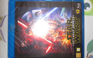 Star Wars: The Force Awakens BLU-RAY UUSI, MUOVEISSA
