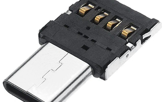 USB-C OTG adapteri *TESTATTU*