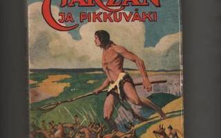Burroughs: Tarzan ja pikkuväki, Karisto 1954, nid., 8.p., K3