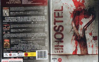 Hostel 1-3	(80 256)	UUSI	-FI-	DVD	nordic,	(3)			3 movie