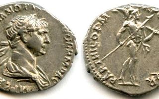 ANTIIKIN ROOMA: Trajanus, hopeadenaari 114-117