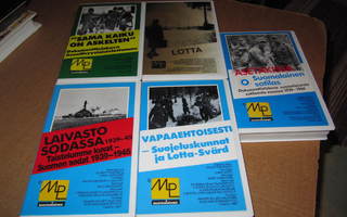 VHS Elokuvat 6 kpl Maanpuolustuslehden Kustannus Oy UV