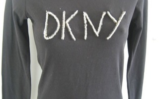 DKNY PITKÄHIHAPAITA DKNY-METALLIKORISTEILLA 16Y/XS *UUSI*