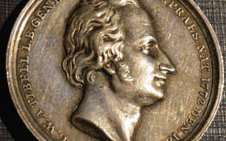 Ruotsi, Gustaf Wilhelm Tibell 1847 hopeamitali