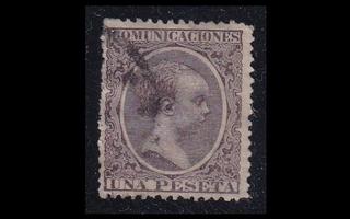 Espanja 199 o Alfonso XIII 1 Pta (1889)