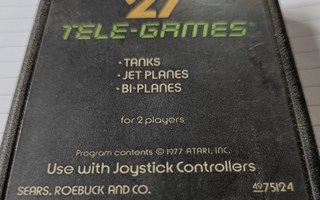 Atari 2600: Tele-Games 27 - Tank Plus