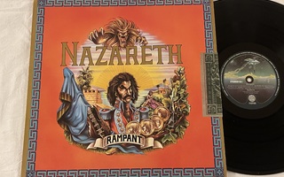 Nazareth – Rampant (Orig. GER 1974 LP + liite + tarra)