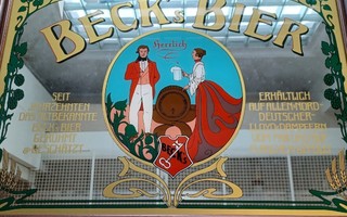 Kerkkä 64/08/24 Beck's Bier -peilitaulu