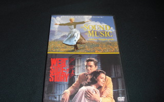 THE SOUND OF MUSIC + WEST SIDE STORY (tuplaboksi)***