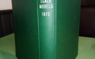Vuosikerta SCALE MODELS 1972 1-12 ( SIS POSTIKULU)