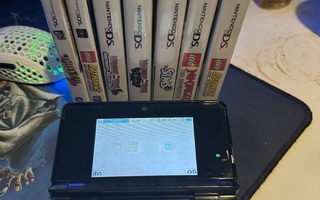 Nintendo 3DS + pelejä