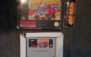 Super Nintendo - Super Off Road (boxed)