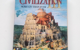 Civilization III + Play the world lisälevy (PC Big Box, CIB)