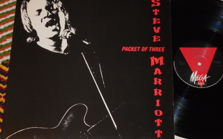 STEVE MARRIOTT - Packet Of Three - LP 1984 blues rock EX-