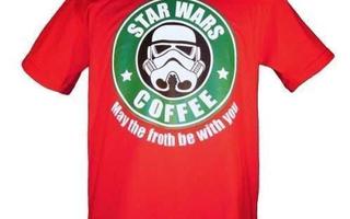 STAR WARS COFFEE SHIRT XL RED - HEAD HUNTER STORE.