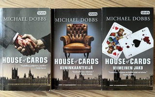 Michael Dobbs: House of Cards -tilogia kirjat 1-3