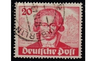 Saksa Berlin 1949 Goethe 20pf