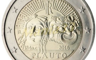 2€ Juhlaraha Italia 2016 Plauto