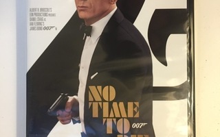 James Bond - No Time to Die (DVD) 2021 (Daniel Graig) UUSI