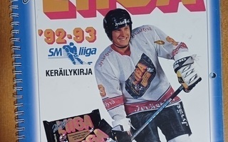 Hockey Liiga kierre keräilykansio -92/93