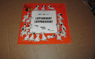 Ossi Ahlapuro 7" Lupsakkaat Luppakorvat v.1970 Walt Disney