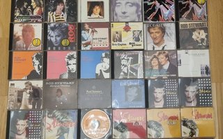Rod Stewart - grand collection of 44x CDs (albums, singles &