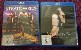 Bluray  STRATOVARIUS- LIVE IN TAMPERE ja BEAUTY &THE BEAT