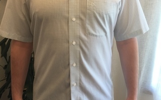 Miesten Olymp slim line ruudullinen T-paita
