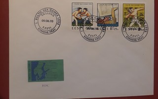 Viro 1993 - Baltian kisat  FDC