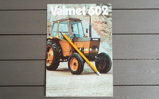 Valmet 602 traktorin esite 1978