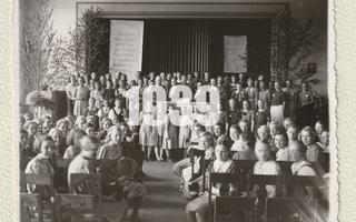 Valokuvia NNKY:n kokouksesta Kajaanista 1939