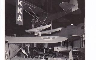 Valokuva Ilmailu Lentokone Näyttely Helsinki 1938 14 x 9 cm