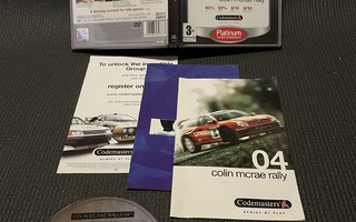 Colin McRae Rally 04 Platinum PS2 CiB