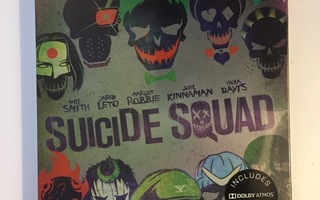 Suicide Squad: Extended Cut - Steelbook (Blu-ray) UUSI