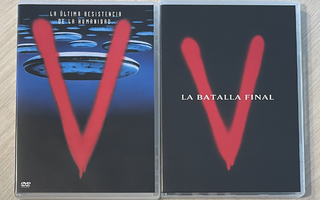 V (Visitors) alkuperäinen 80-luvun TV-sarja (3DVD)