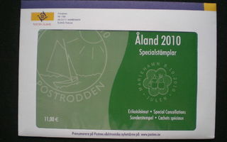 Erikoisleimapakkaus - Specialstämplar Åland 2010 - 8 kpl