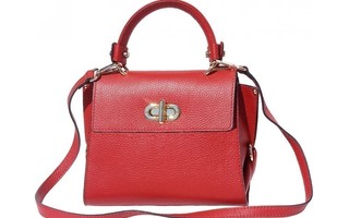 Red Single handle “ SOFIA “ mini bag