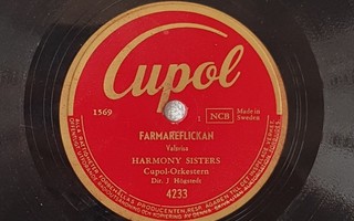 Savikiekko 1949 - Harmony Sisters - Cupol 4233