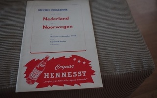 Käsiohjelma Hollanti-Norja 1959