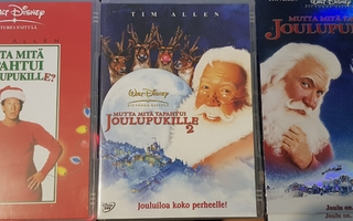 Mutta mitä tapahtui Joulupukille? 1-3 TRILOGIA -DVD
