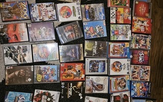 120 kpl. pelejä PC PS1 PS2 PS3 WiiU kertalyönnillä