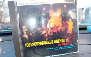 CD Topi Sorsakoski & Agents : In Beat ( SIS POSTIKULU  )