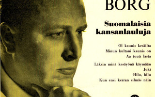 Kim Borg 7" EP Suomalaisia kansanlauluja