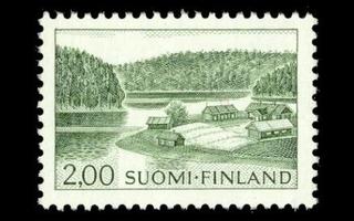 587y ** Maalaismaisema y-paperi (1964)