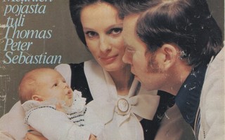 Jaana n:o 4 1974 Melinit & vauva. Johannes. Maaret Halinen.