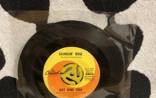 Nat King Cole – Ramblin' Rose 7"