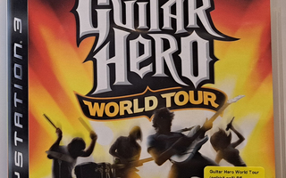 Guitar Hero World Tour (pelkkä peli) PS3 (Käytet