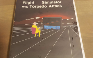 MSX-moduli Flight Simulator with Torpedo Attack *NIB - Uusi!