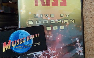 KISS - LIVE AT BUDOKAN 1988 DVD uusi      +