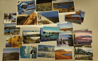 Kulkemattomia kotimaisia postikortteja